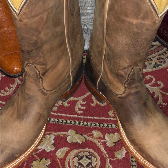 Nocona Shoes Custom Brush Leather Gamecock Boots Poshmark